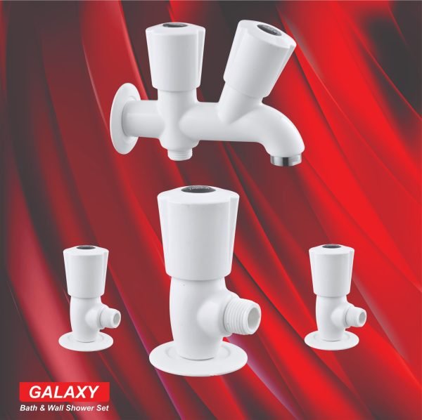 1… GALAXY Bath and Wall Shower Set by KAINAT - Elegance Meets Durability for a Luxurious Shower Experience" - Image 2
