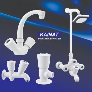 "KAINAT Bath and Wall Shower Set - Unmatched Elegance and Enduring Quality"