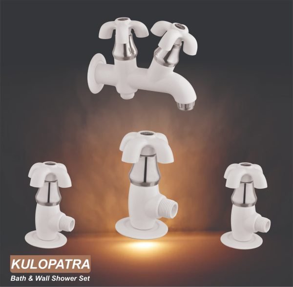 "KULOPATRA Bath and Shower Set - A.B.S Elegance with Dual Knob Innovation, Unveiling a New Standard in Luxury" - Image 3