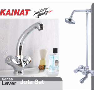 Jota Bath Set – Round Series | Premium Brass Sanitary Collection by Kainat Sanitary