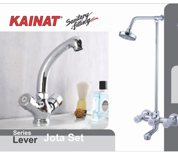 Jota Bath Set – Round Series | Premium Brass Sanitary Collection by Kainat Sanitary