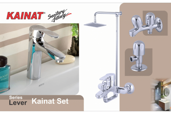 Kainat Bath Set – Liver Series | Elegant Brass Bathroom Fittings by Kainat Sanitary - Image 3